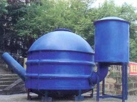 Réservoir de méthane en fibre de verre FRP anti-corrosion pour exploitation agricole commerciale industrielle