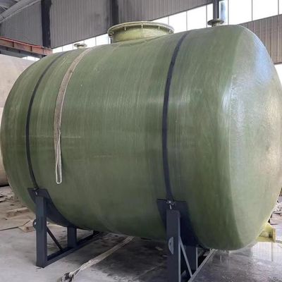 Produits chimiques Facilité d'installation réservoir de stockage en FRP Temps de production respectueux de l'environnement 5-10 jours