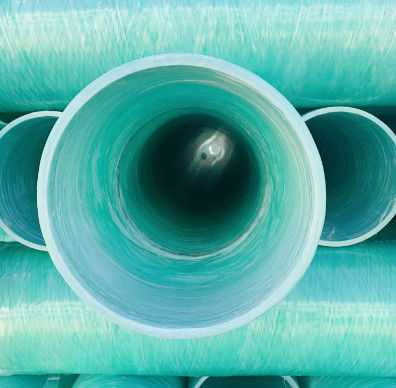 100 mm-4000 mm de diamètre FRP tuyau GRP tuyau rond Résistance à haute température