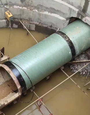 Pièces d'étanchéité en FRP pour les tuyaux d'eau en fibre de verre