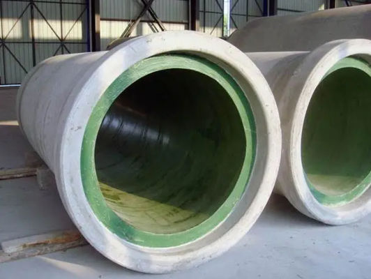 Pipe de fibre de verre FRP résistante à la chaleur Pipe de prise de prise de fibre de verre pour la construction souterraine