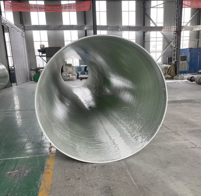 Pipe en plastique renforcée en fibre de verre lisse ou texturée épaisseur personnalisée