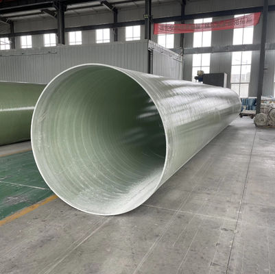 Pipe en plastique renforcée en fibre de verre lisse ou texturée épaisseur personnalisée