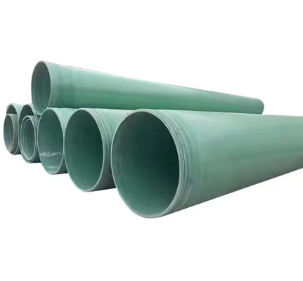 Pipe de mortier en FRP personnalisée Pipe en plastique renforcée en fibre de verre Grand diamètre