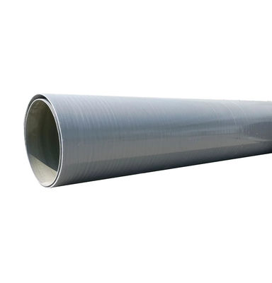 Pipe de mortier en FRP personnalisée Pipe en plastique renforcée en fibre de verre Grand diamètre