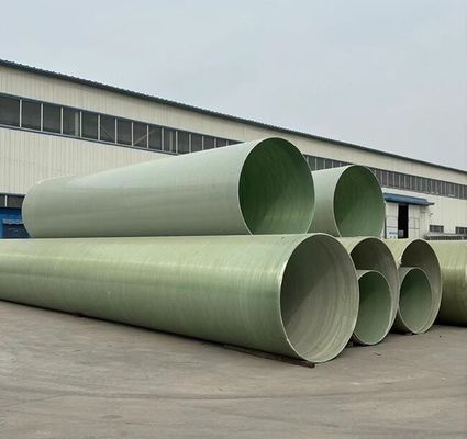 Tuyaux en fibre de verre renforcés de fibres de fibre de verre