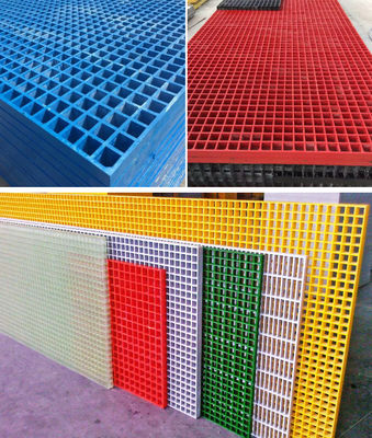 Personnalisation Frp grille de passerelle Bunnings en fibre de verre renforcée grille en plastique moulé pour la plate-forme