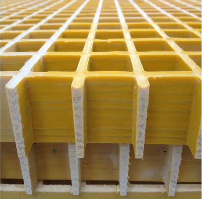 Réseau en fibre de verre moulé pour piscine Réseau FRP anti-âge Réseau GRP Réseau paysager