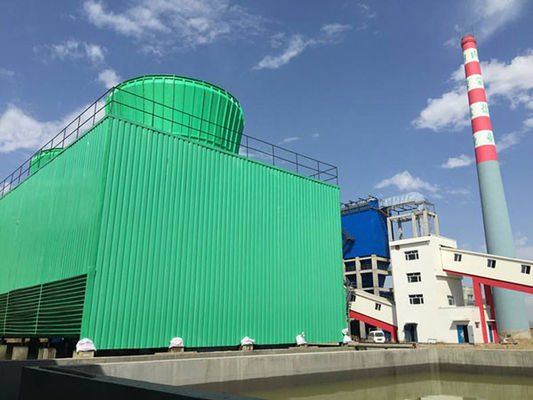 Tour de refroidissement par flux croisé en FRP