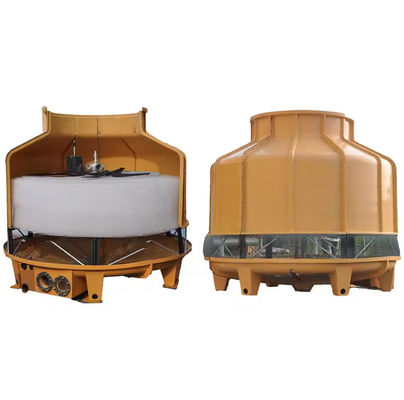FRP GRP Tour de refroidissement par eau ronde, Tour de refroidissement circulaire ouverte haute capacité