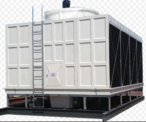 Tour de refroidissement en FRP de type contre-flux/croisement 100-1000 tonnes Anti-corrosion à faible bruit