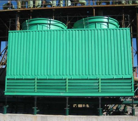 Tour de refroidissement en FRP de type contre-flux/croisement 100-1000 tonnes Anti-corrosion à faible bruit