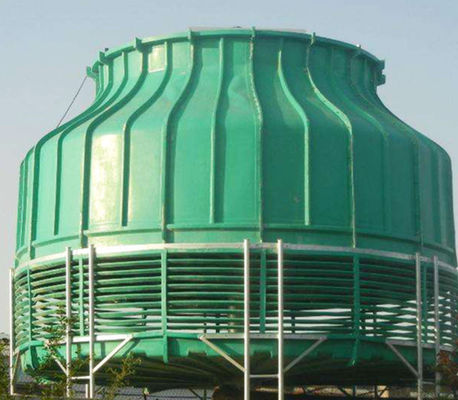 Tour de refroidissement en FRP de type contre-flux/croisement 100-1000 tonnes Anti-corrosion à faible bruit