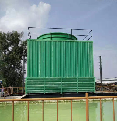 Tour de refroidissement en FRP pour l'eau industrielle contre-écoulement et débit croisé en FRP 10 000 m3/h