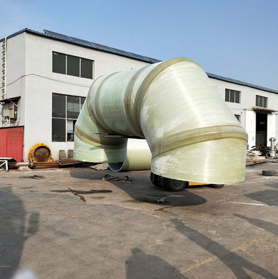 Coude en plastique renforcé de fibres de verre à haute résistance Coude en FRP amorphe irrégulier