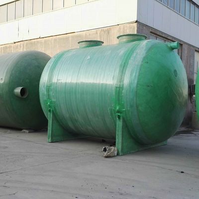 1-150m3 Capacité réservoir sous pression Frp pour le traitement des eaux usées souterraines