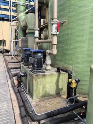 Résistance à la corrosion du réservoir d'absorption en FRP à la brume acide par pulvérisation