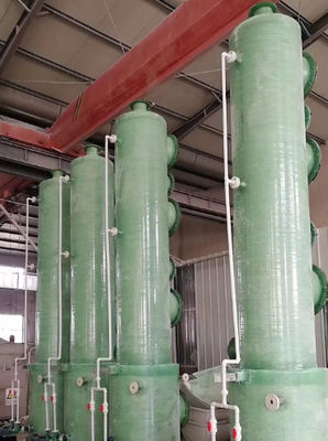 Tour d'absorption du brouillard acide en FRP en fibre de verre