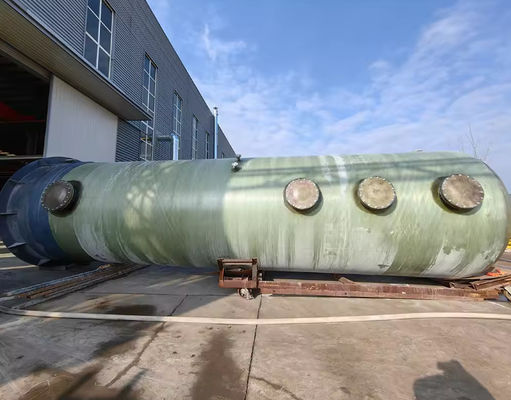 Industrie chimique Tour d' absorption en FRP, Tour de traitement des brumes acides Taille personnalisée