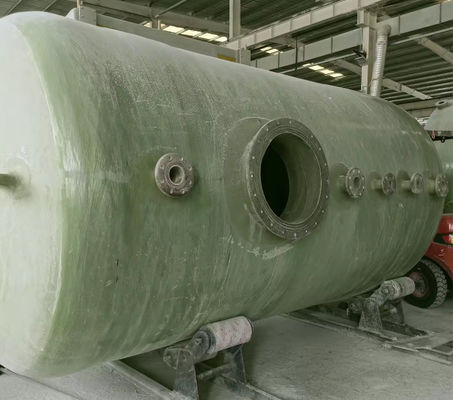 Industrie chimique Tour d' absorption en FRP, Tour de traitement des brumes acides Taille personnalisée