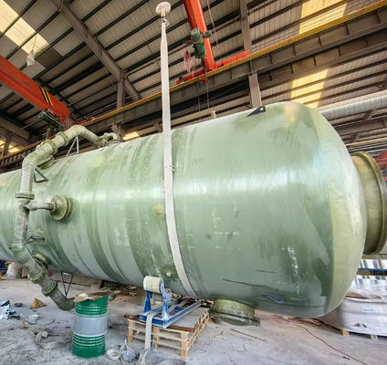 Industrie chimique Tour d' absorption en FRP, Tour de traitement des brumes acides Taille personnalisée
