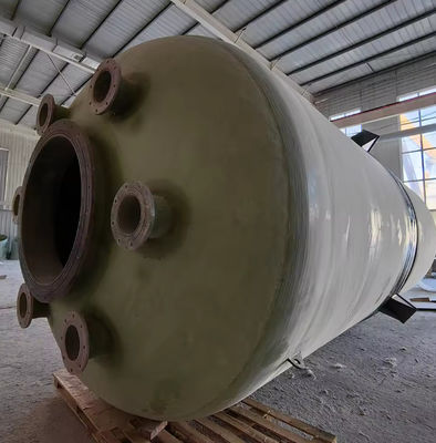 Industrie chimique Tour d' absorption en FRP, Tour de traitement des brumes acides Taille personnalisée