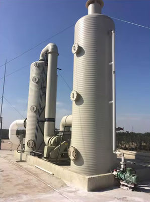 Multicolore Gelcoat Purification FRP Tour d'absorption de brouillard acide personnalisée