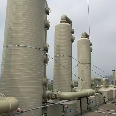 Multicolore Gelcoat Purification FRP Tour d'absorption de brouillard acide personnalisée