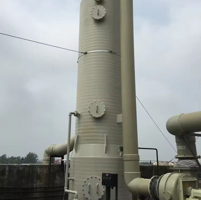 Multicolore Gelcoat Purification FRP Tour d'absorption de brouillard acide personnalisée