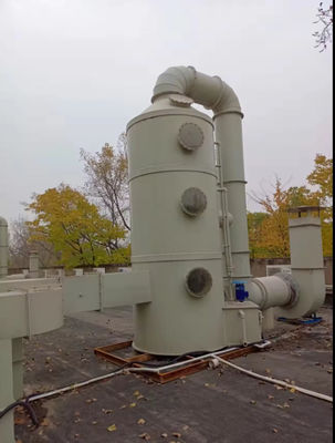 Multicolore Gelcoat Biogas FRP Tour d'absorption du brouillard acide Tour emballée par pulvérisation
