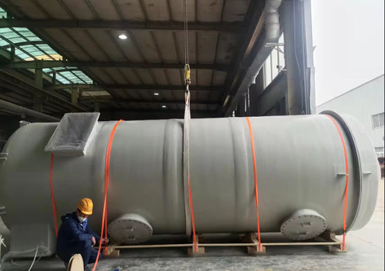 Tour d'absorption de la brume acide / brume d'ammoniac avec structure en FRP cylindrique