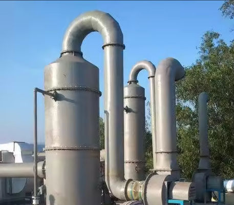 Tour d'absorption de FRP industriel GRP pour le traitement des gaz de résidu et des gaz de brume acide