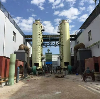 Tour de purification par absorption de FRP GRP en fibre de verre pour le traitement des gaz acides résiduels