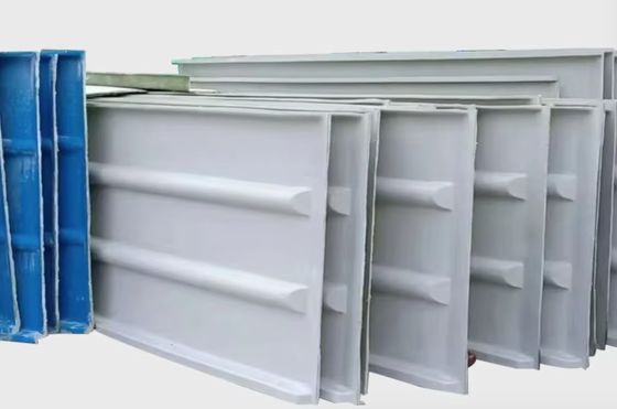 Réservoir à eaux usées multicolore Frp Couvre arc gaz de collecte Capot couvre imperméable à la pluie