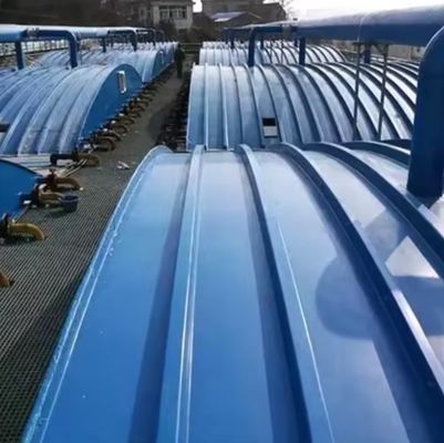 Couvercle de piscine d'eaux usées Frp Grp léger pour l'industrie pétrochimique