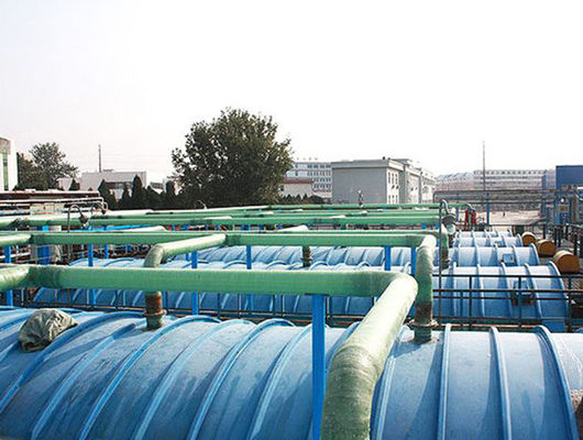 Résistant à la corrosion Longue durée de vie Frp Grp Couverture de réservoir de traitement des eaux usées