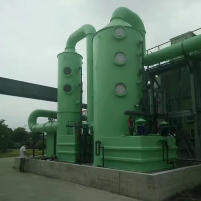 Épurateur de désulfuration des gaz de combustion / nettoyeur de gaz industriel en fibre de verre