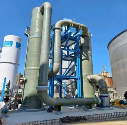 Épurateur de désulfuration des gaz de combustion / nettoyeur de gaz industriel en fibre de verre