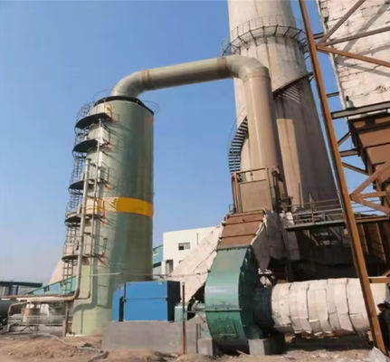 Tour de désulfuration en FRP à pulvérisation à plusieurs couches pour l'industrie