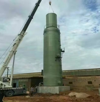 Tour d'absorption de désulfuration de fibres de verre FRP