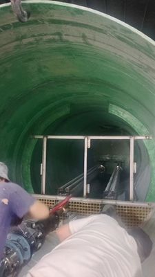 Station de pompage intégrée en FRP sur mesure