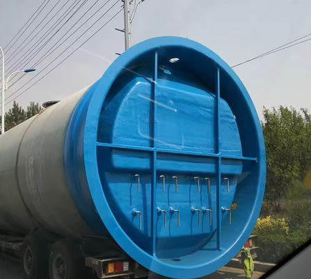 Grp Fibre de verre Frp Station de pompage pour les eaux usées préfabriquées
