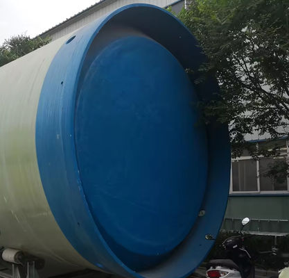 Grp Fibre de verre Frp Station de pompage pour les eaux usées préfabriquées