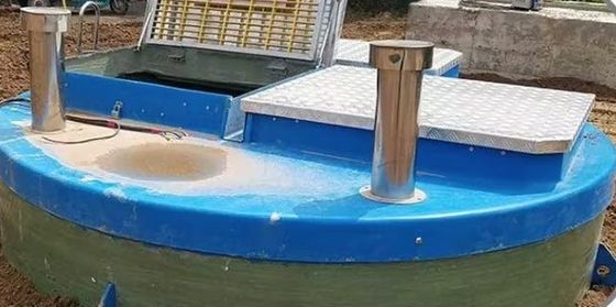 Frp GRp Station de levage intégrée pompe, collecte d' eau de pluie Station de levage d' égout