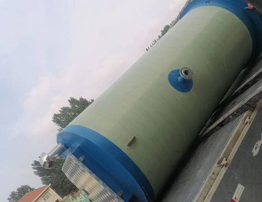 100 m3/h Frp Eau de pluie Eau d'égout Pompes préfabriquées Pompes de levage intégré