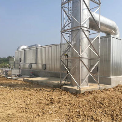 Boîte de déodoration biologique en FRP en acier au carbone Grp Filtre de déodoration de gaz résiduels