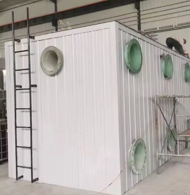 Boîte de déodoration biologique intégrée en fibre de verre pour le traitement des déchets