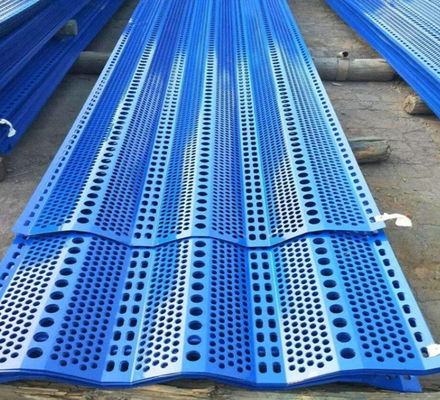 Écran de contrôle de la poussière en fibre de verre à l'épreuve du vent sur les autoroutes Réseau de suppression de la poussière 3000x400 mm