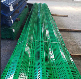 Écran de contrôle de la poussière en fibre de verre à l'épreuve du vent sur les autoroutes Réseau de suppression de la poussière 3000x400 mm