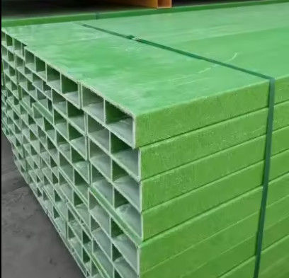 Profil FRP en fibre de verre plastique à haute résistance Profil GRP